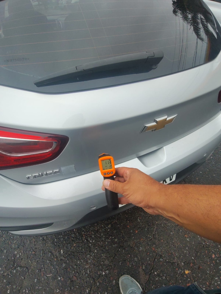 Medición de espesor de pintura