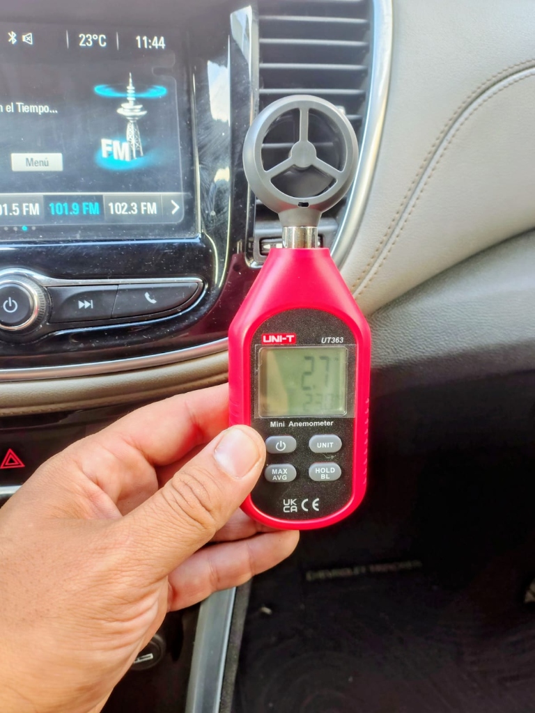 Medición rendimiento climatización